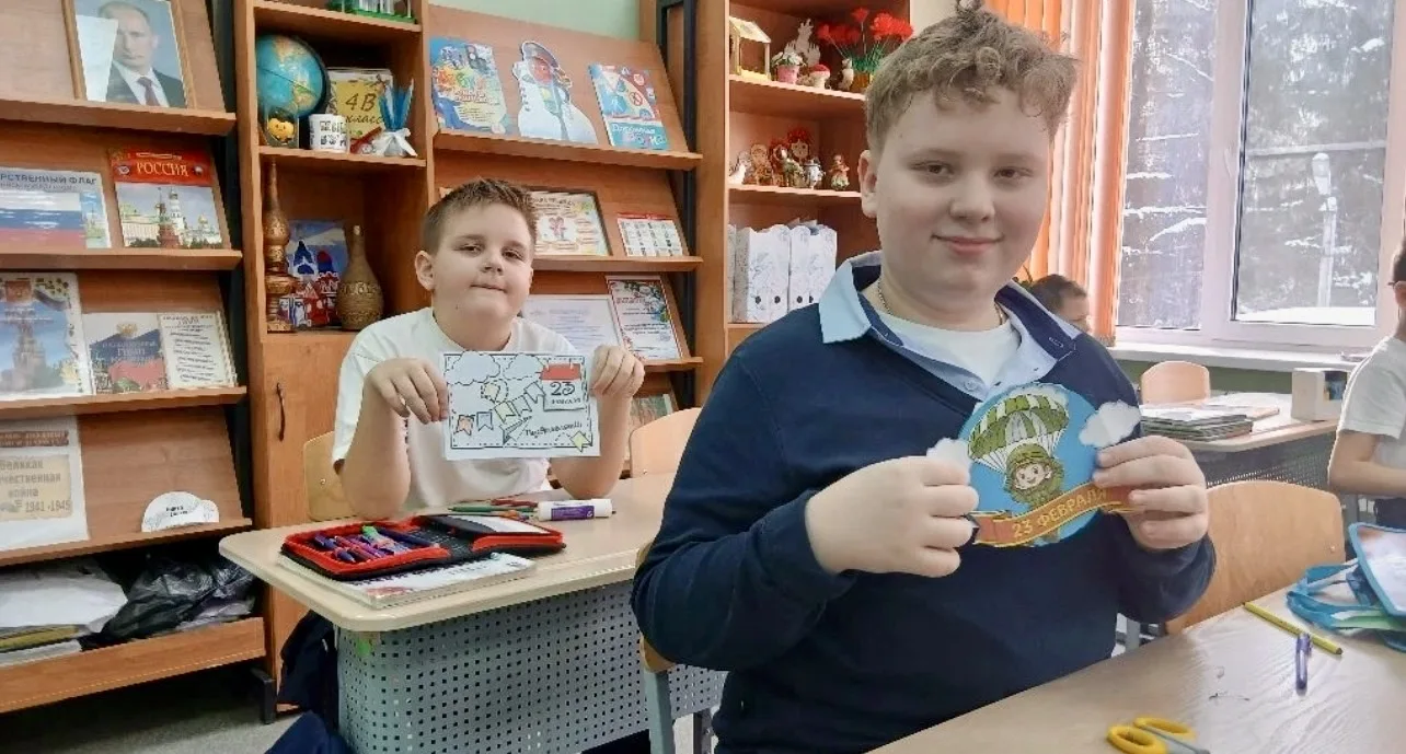 💌Письмо Герою🎖  💥Сегодня наших орлят-четвероклассников с классным руководителем Ольгой Анатольевной 