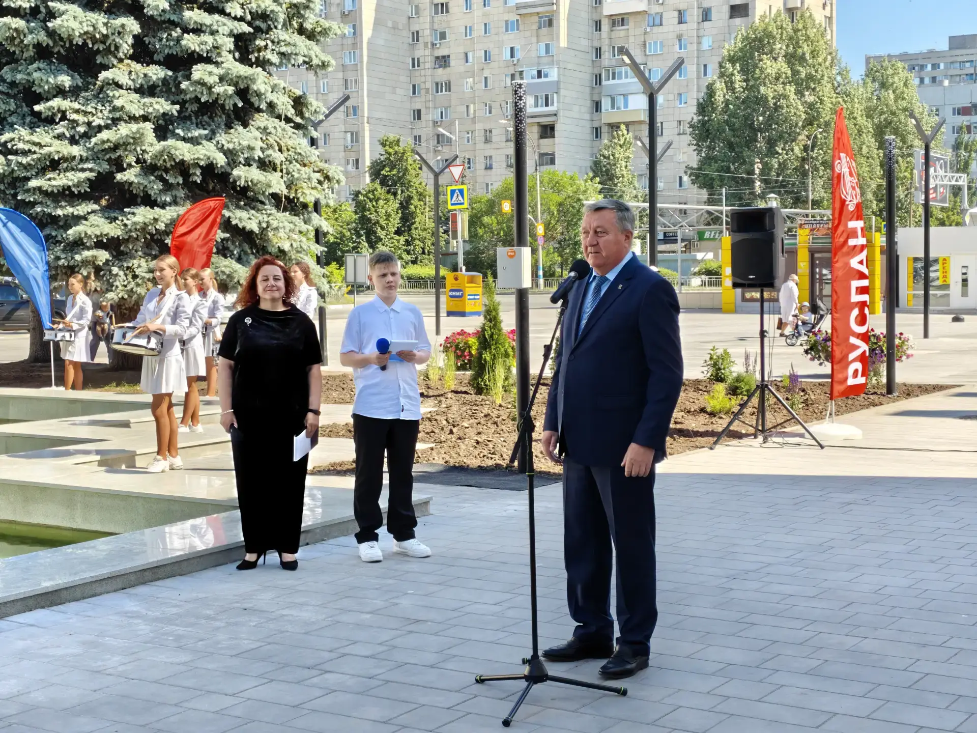 Торжественное открытие фонтана на площади ДК «Руслан»

12 июня 2026 года, в главный государственный 