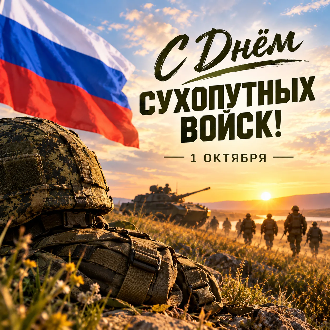С Днём Сухопутных войск! 💫