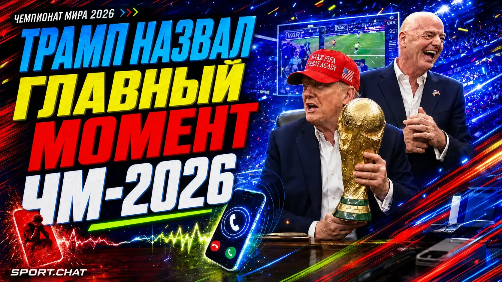 Трамп назвал решение по дисквалификации Балогуна главным моментом ЧМ-2026