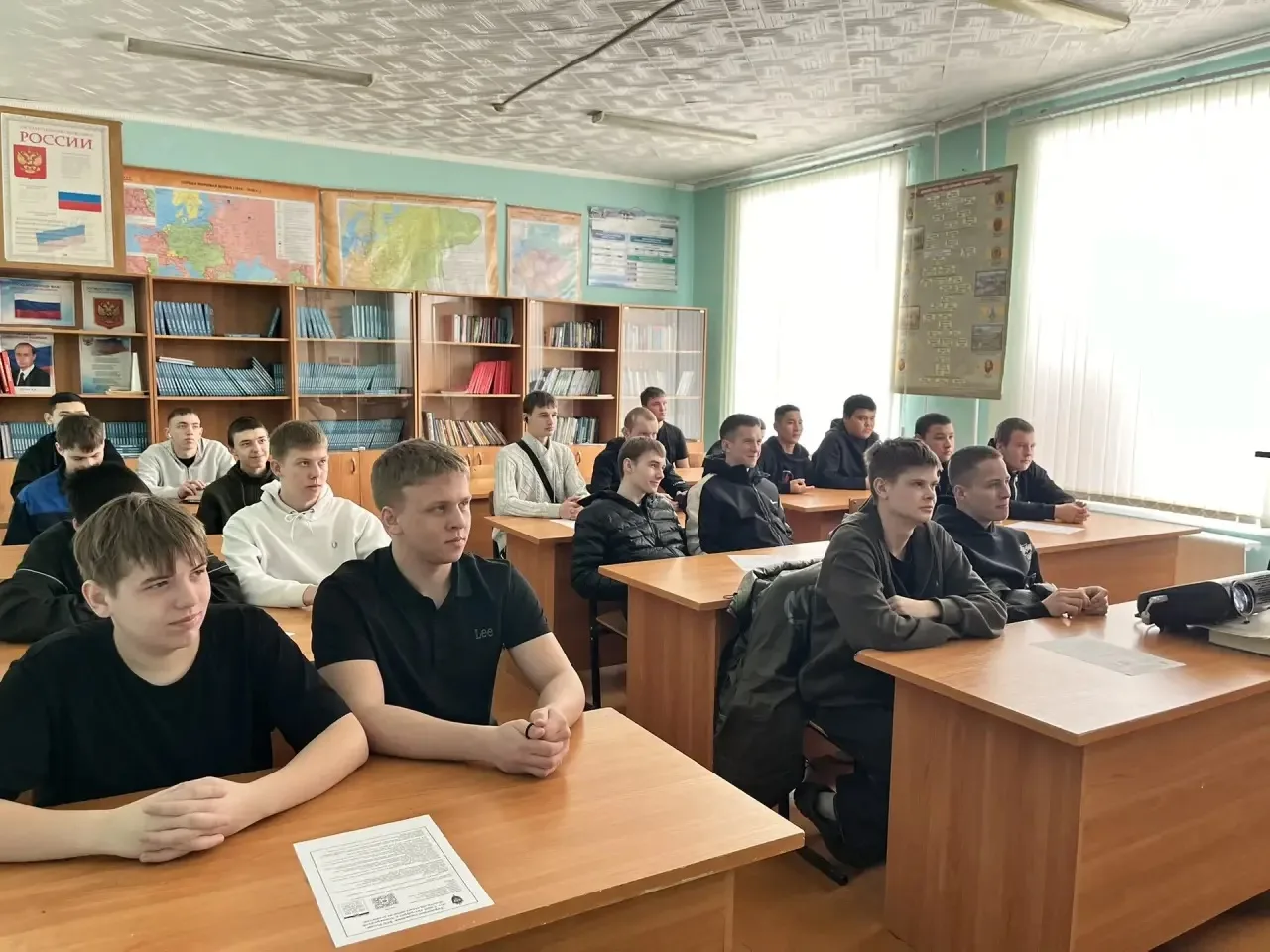 🧑‍🎓Для студентов выпускных групп состоялась видеоконференция с представителем Пограни...