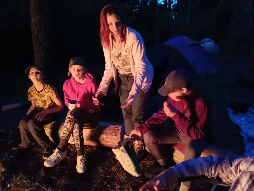 ДЕТИ НА ПРИРОДЕ   🔥 Первый двухдневный поход турклуба «КостерОК» удался на все 💯!  Наш Образовательн