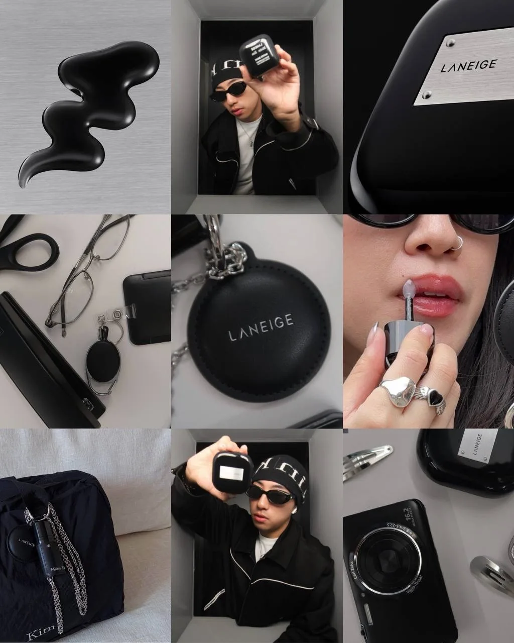 Laneige заколлабились с корейским брендом Matin Kim и выпустили совместную коллекцию че...
