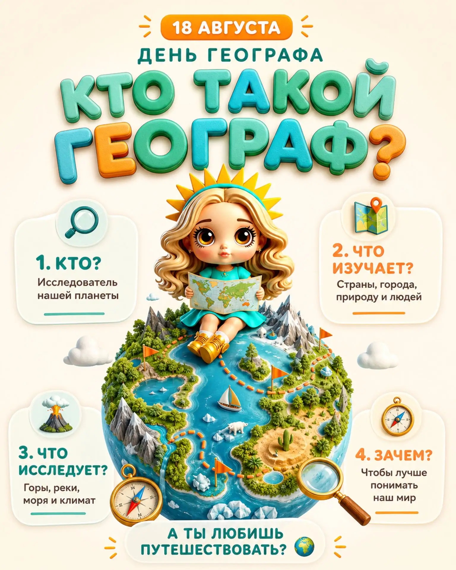 💥  КТО ТАКОЙ ГЕОГРАФ?