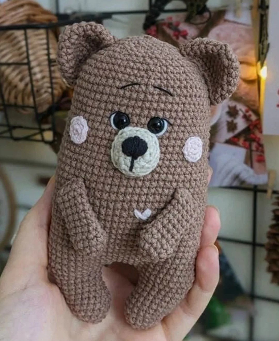 🐻 Мишка описание.

Мы вконтакте | Вяжем игрушки  🧶