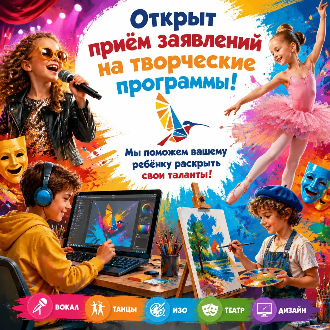 🎨 Таланты есть у каждого — осталось только дать им шанс проявиться