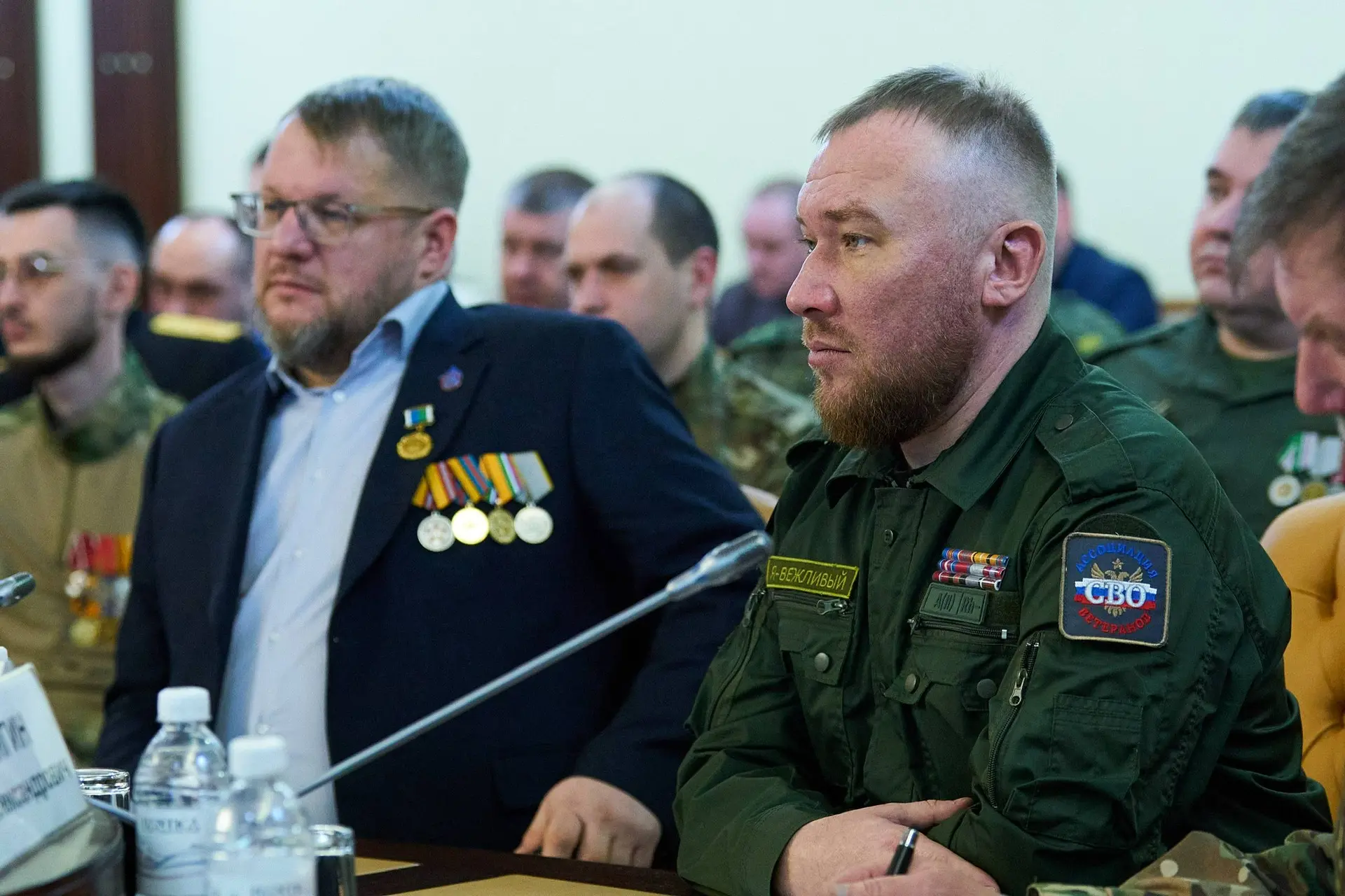В преддверии Дня защитника Отечества вместе с участниками специальной военной операции, ветеранами б