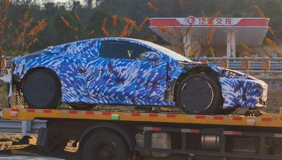 Компания BYD готовит новый суперкар   В Китае замечен двухдверный спортивный автомобиль, который ста