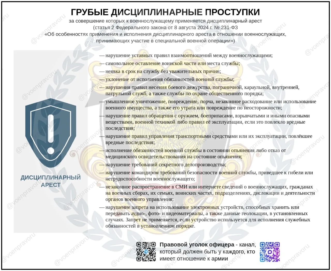 С 25 сентября 2026 года уточнён перечень грубых дисциплинарных проступков, за совершени...