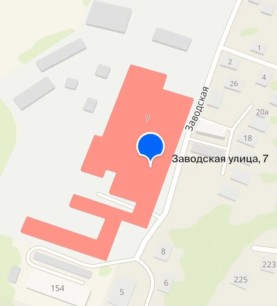 ОВОЩНОЕ ПРОИЗВОДСТВО ЗАВОДСКАЯ ,7