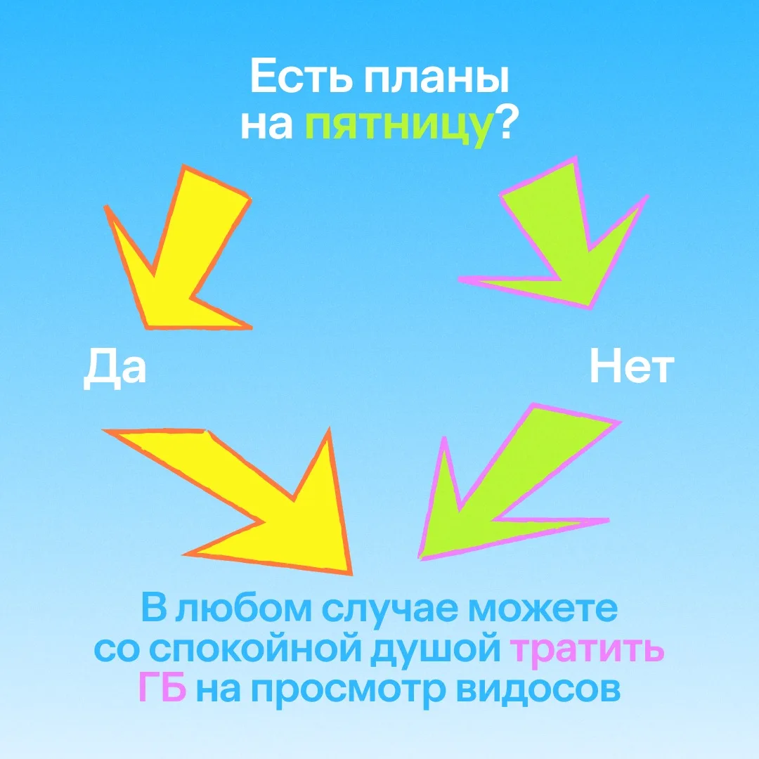 Безлимита хватит на весь ваш любимый контент