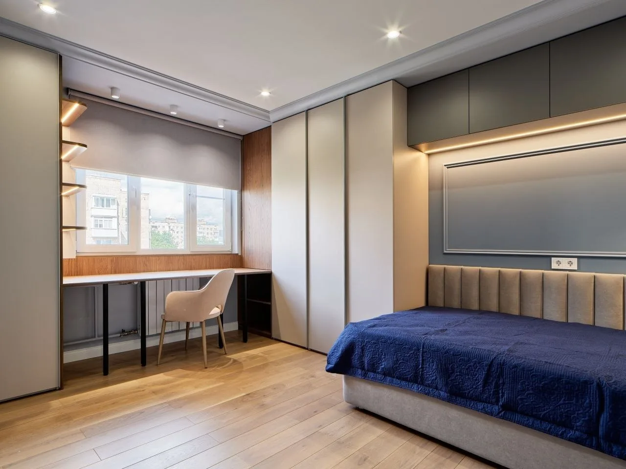 🛎 Дизайн-проект квартиры, площадь 75кв.м (г. Москва, 2025г).