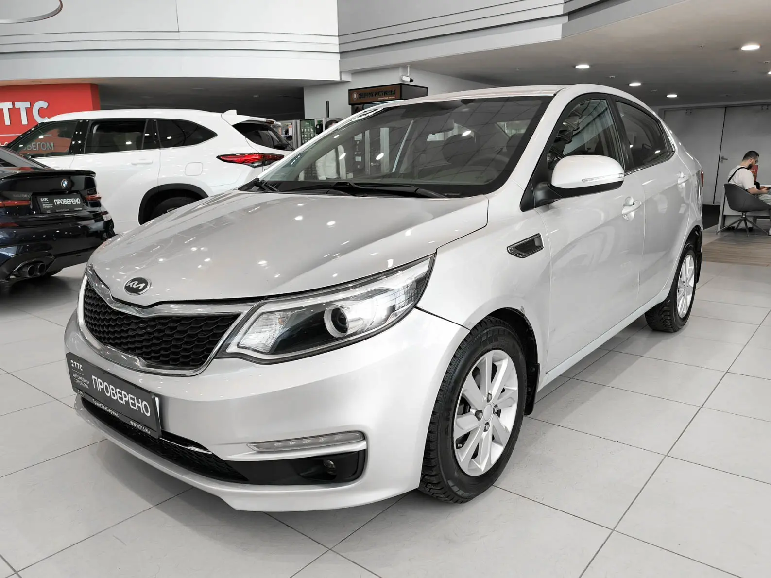Торги завершены 
Цена:  630 000 ₽

- Город: Казань
- Год выпуска: 2016
- Модель: Kia Rio
- VIN: Z94C