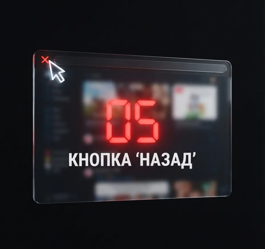 Ваш главный конкурент — кнопка «назад» в браузере