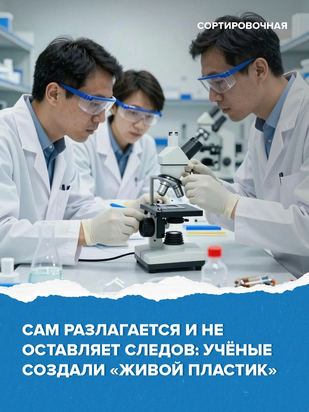 👀 Международная группа исследователей разработала пластик, который может саморазрушаться по команде 
