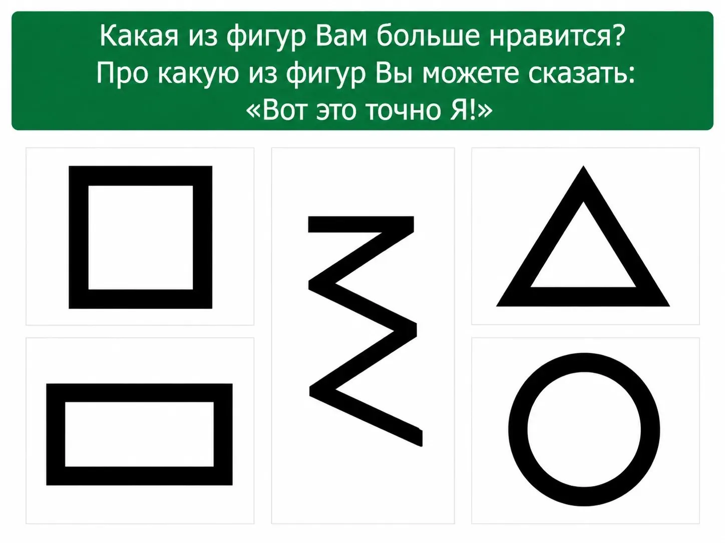 Тест "Анализ личности"