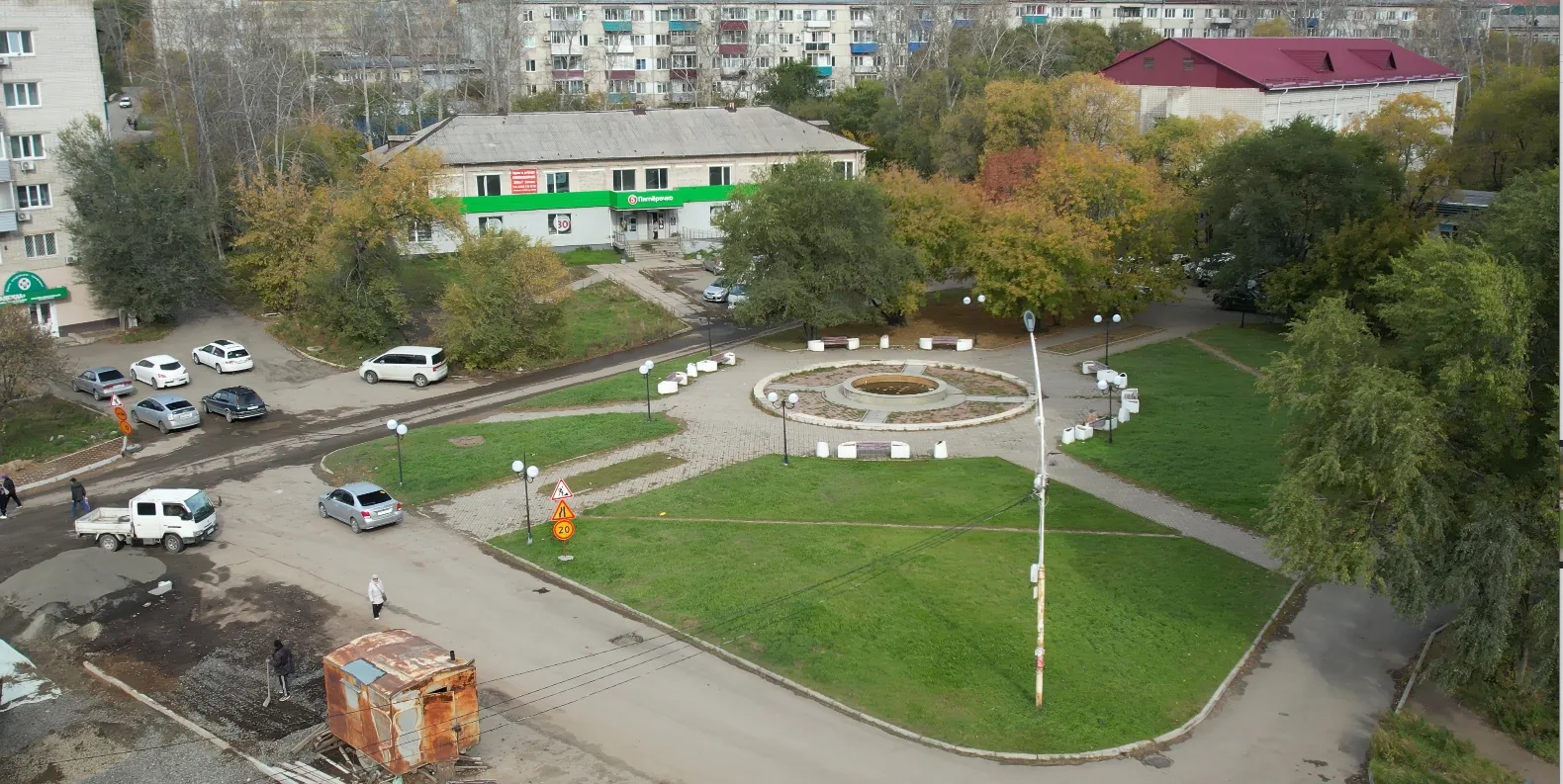 В Амурске стартуют работы по благоустройству территории проспекта Победы «Сквер Централ...