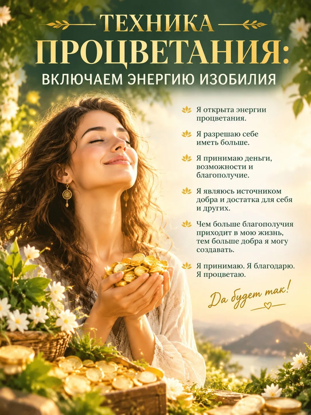 💰✨ ТЕХНИКА ПРОЦВЕТАНИЯ: ВКЛЮЧАЕМ ЭНЕРГИЮ ИЗОБИЛИЯ ✨💰