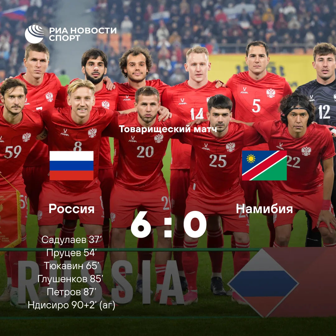 🇷🇺💪 ПОБЕДА СБОРНОЙ РОССИИ НАД НАМИБИЕЙ!