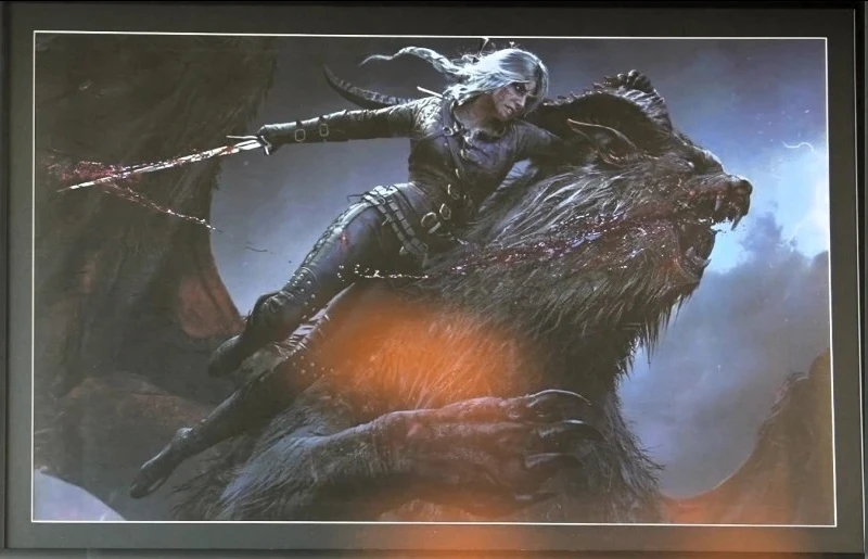 В новом ролике о The Witcher 4 заметили новый концепт-арт с Цири
