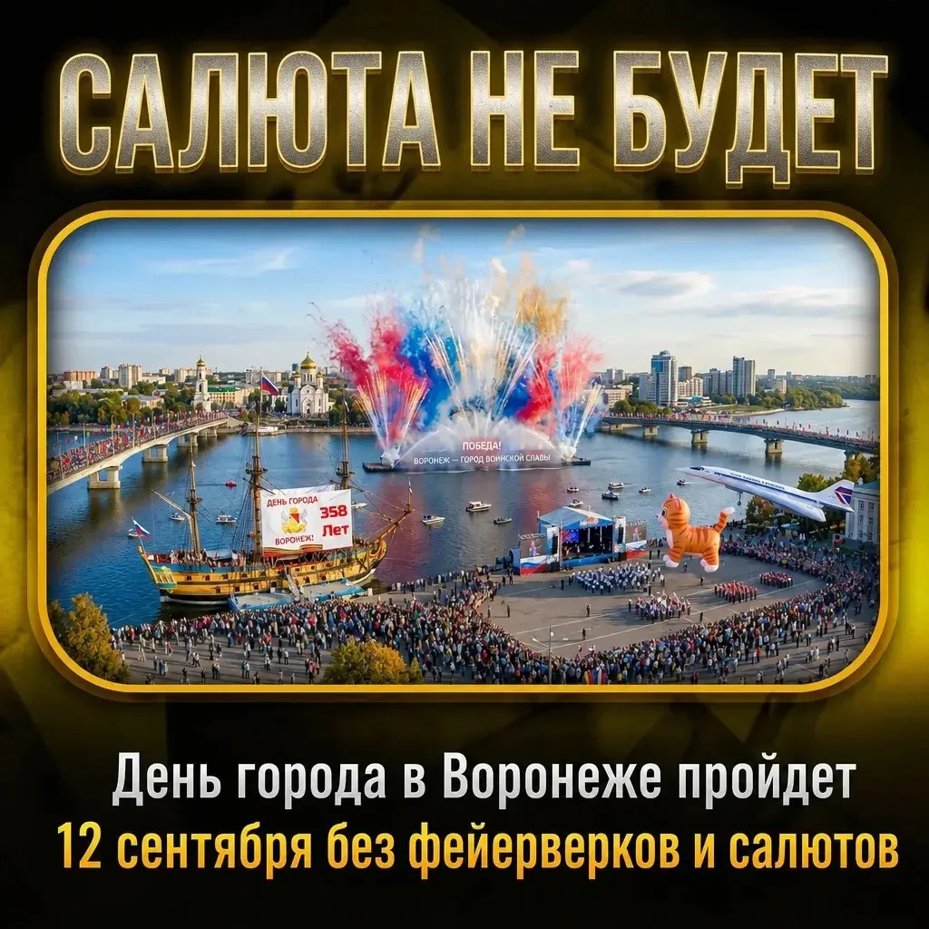 🎆❌ 12 сентября День города пройдет без салюта