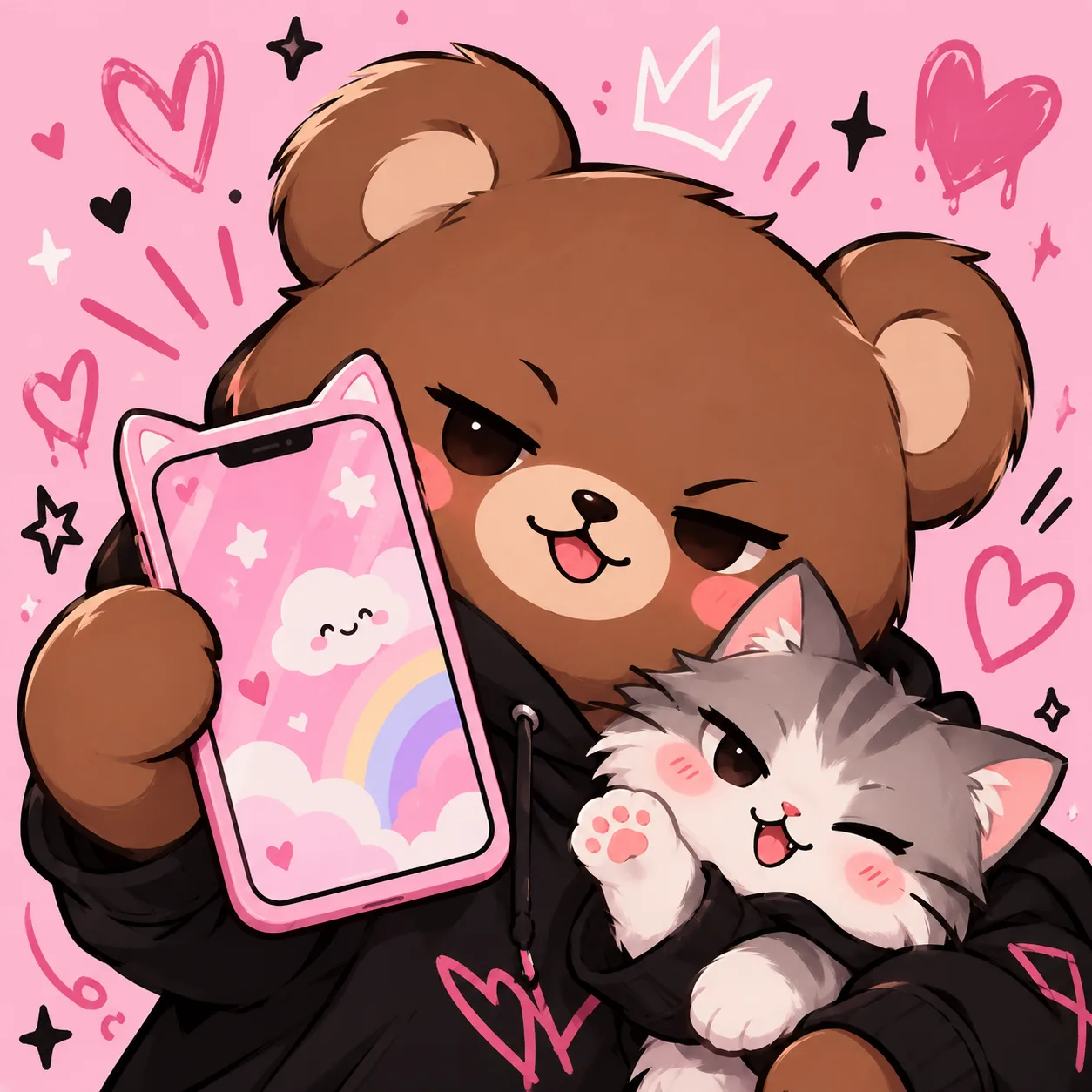 МЕДВЕЖОНОК ЖДЁТ ВАС В КАНАЛЕ 💗ОБОИ—АВЫ