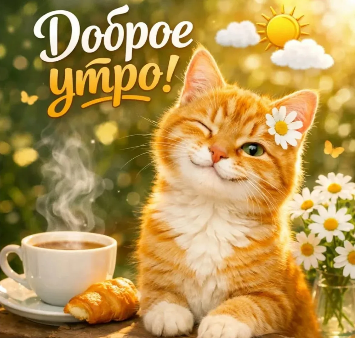 Доброе утро, дорогие подписчики ☀️