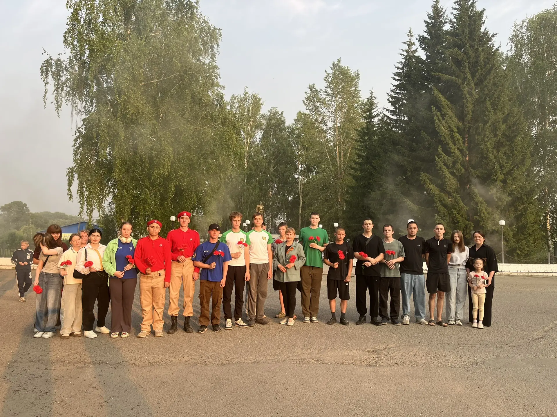 Студенты и преподаватели Кривошеинского агропромышленного техникума присоединились к Всероссийской а