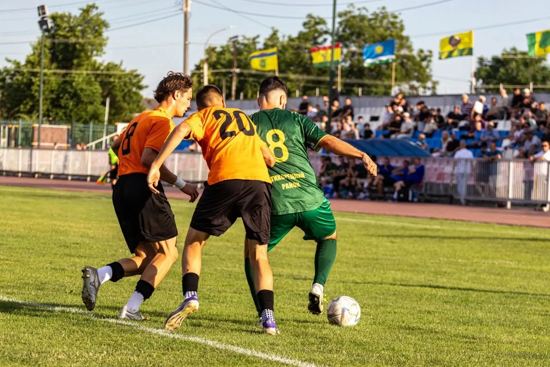 ⚽️Тихорецкий «Труд» встретит соперников на домашнем поле
 
📍2 августа в 17:00 часов на центральном 
