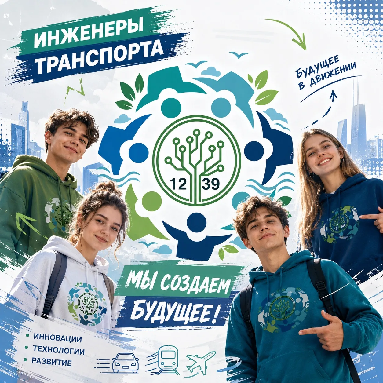 Поезда, самолёты, автомобили - это чьи-то идеи и новаторские решения. Прояви себя в конкурсе инженер