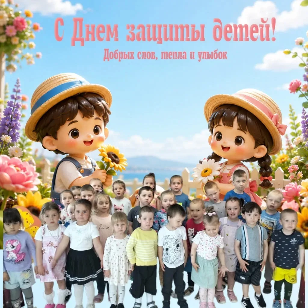 ☀️ Сегодня, 1 июня, в нашем детском саду царила настоящая атмосфера радости и детства — мы отмечали 