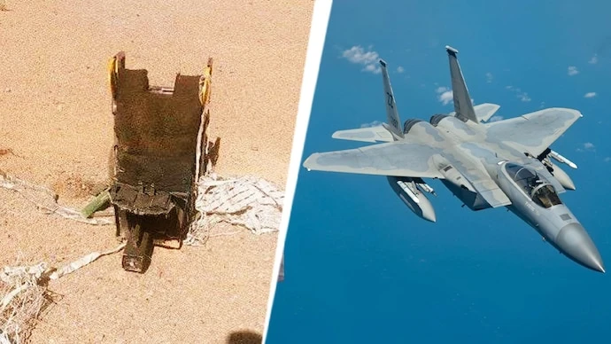 Истребитель-бомбардировщик ВВС США F-15 Strike Eagle сбит в небе над Ираном. Это первый...