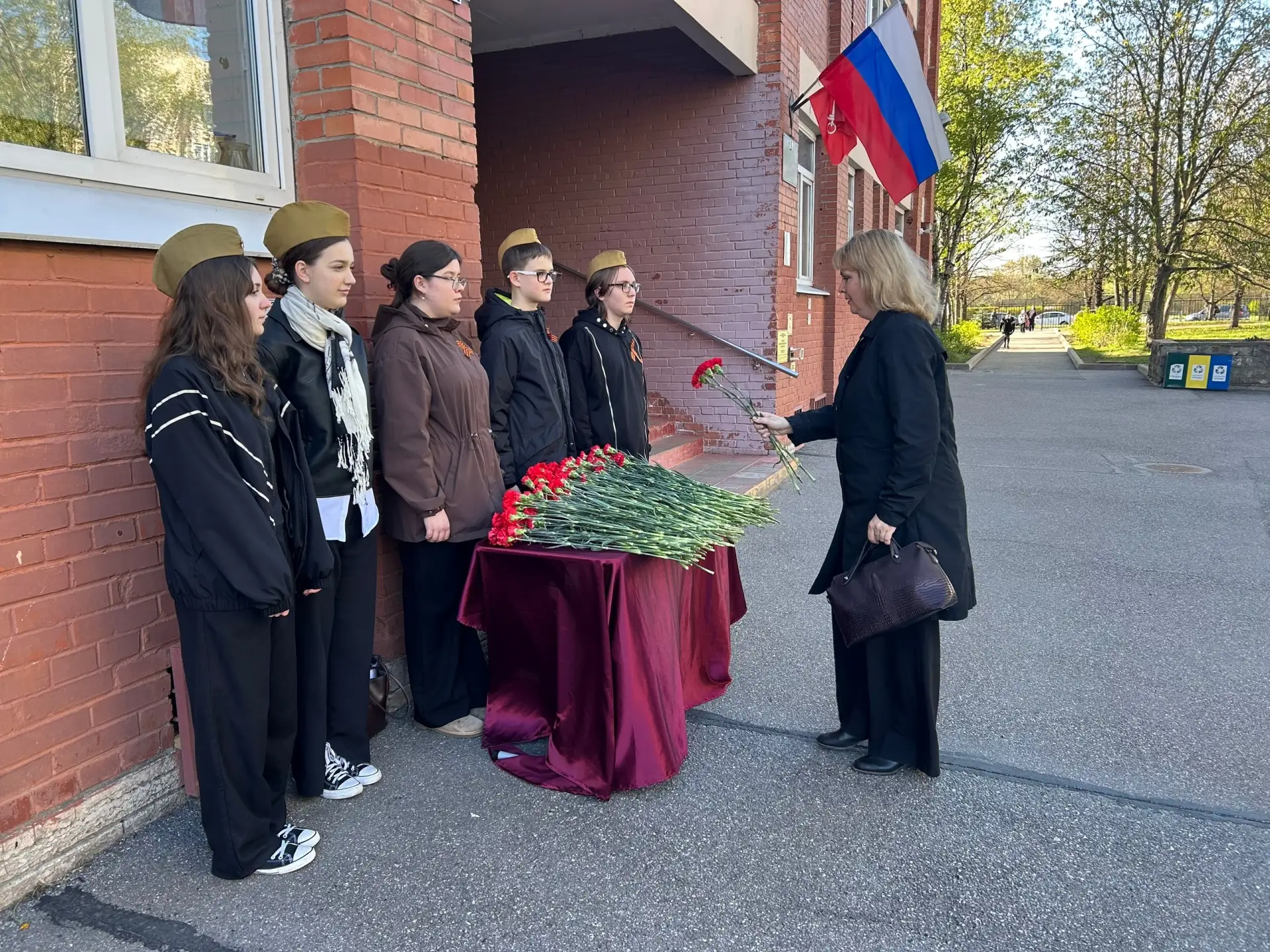 #МузейныйкомплексВетервремен #407 🎖️Победа 81🎖️ ❗️8 мая 2026 года представители  актива школьного му