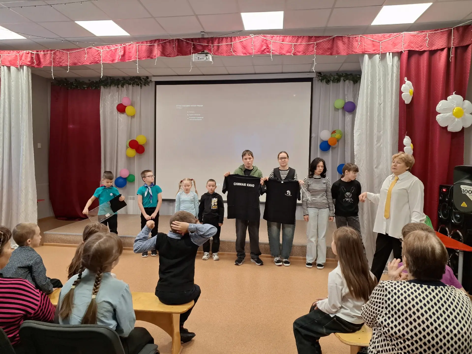 В школе состоялся просмотр фильмов «Киноинтенсива «Первый фильм».