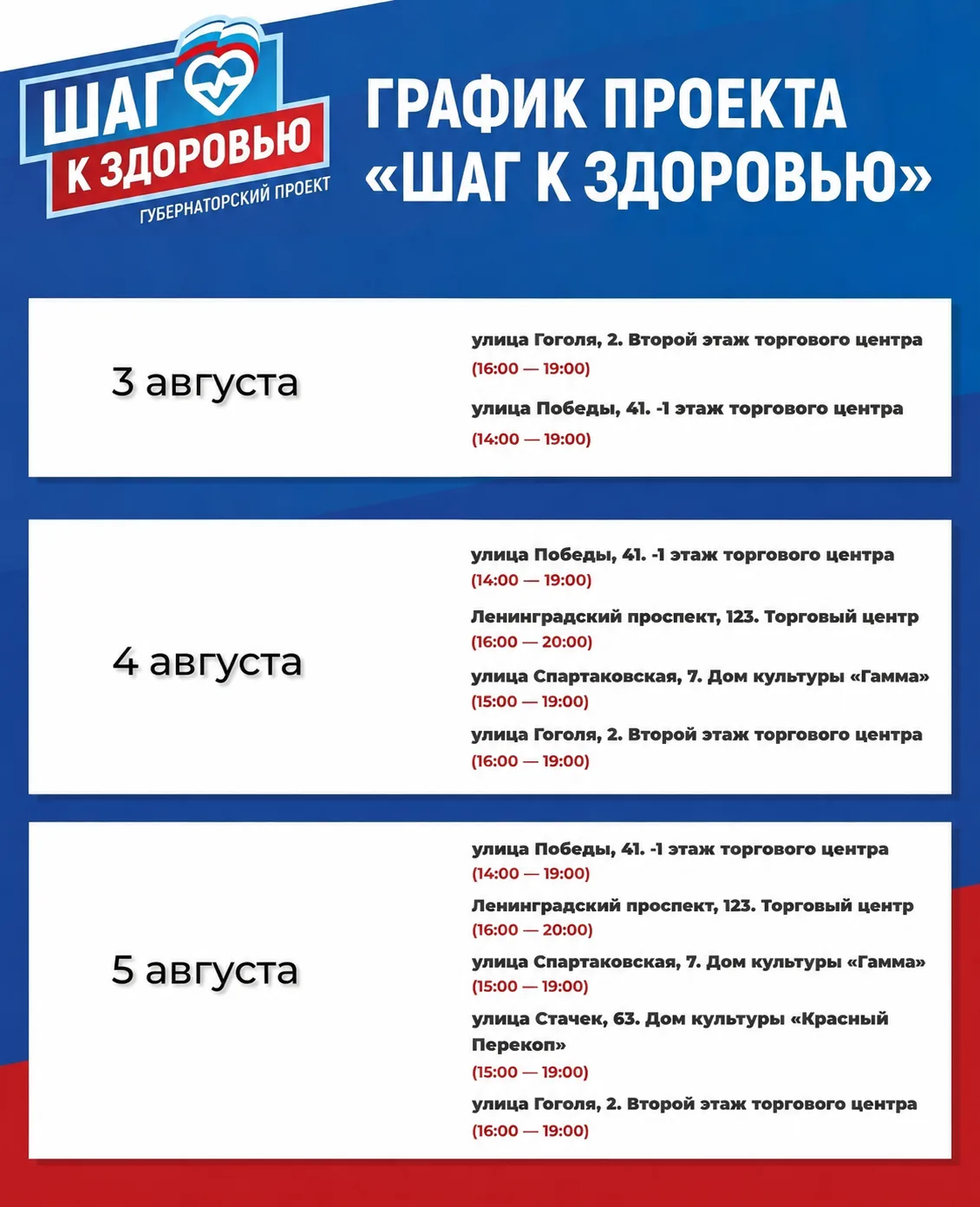 🩺 Жители Ярославля могут бесплатно проверить здоровье в медицинской точке проекта «Шаг...