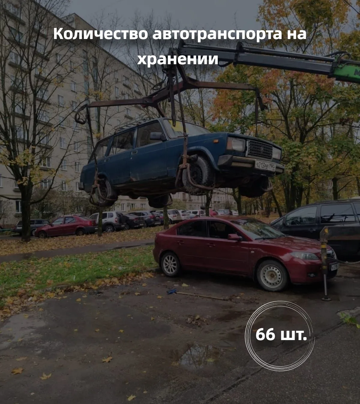 Отчет о проделанной работе службы по эвакуации транспорта 01.06.2026 - 05.06.2026 г.