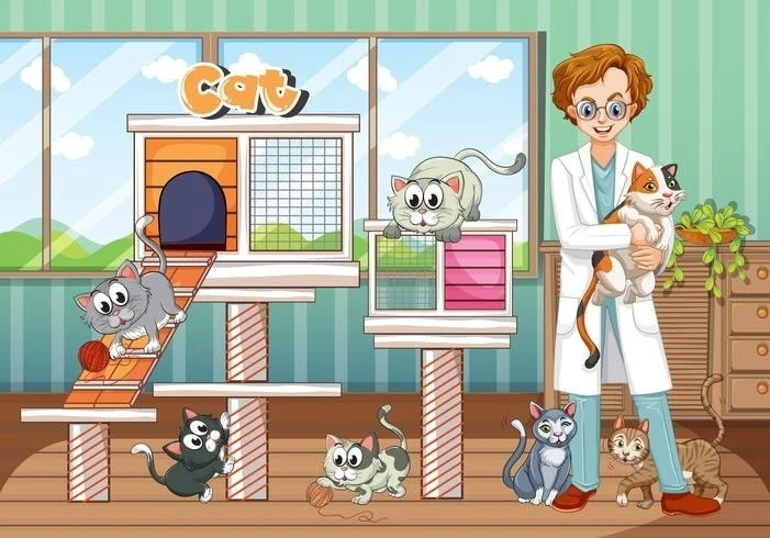 В ветеринарную клинику открыта вакансия уборщицы! 🐾