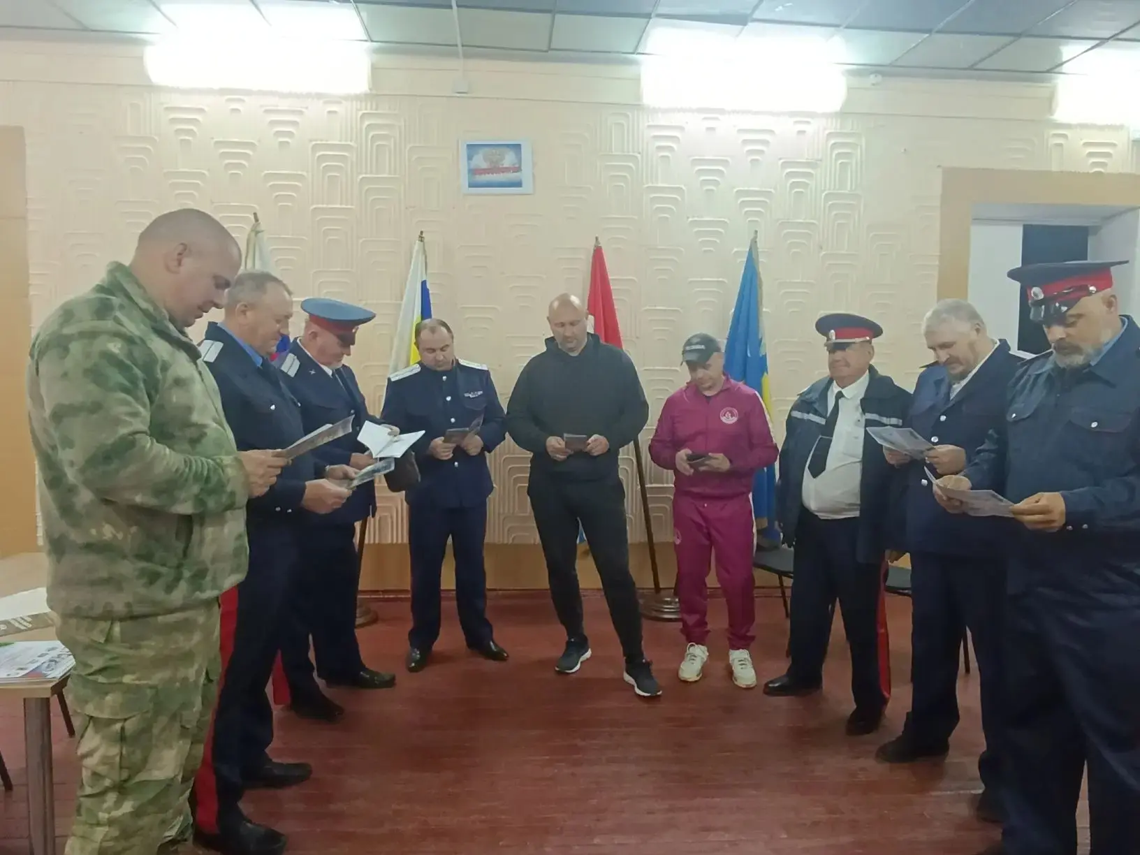 В целях информирования казаков ЮКО "Неклиновский юрт" ТО ВКО "ВВД" об условиях заключения контракта 