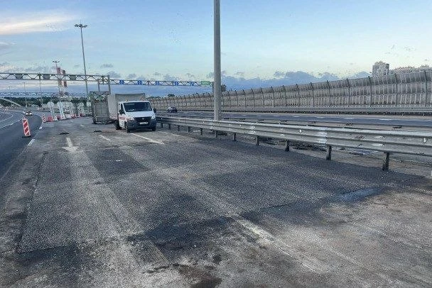🚧 Движение на участке КАД в районе Мурино полностью восстановлено после завершения ава...