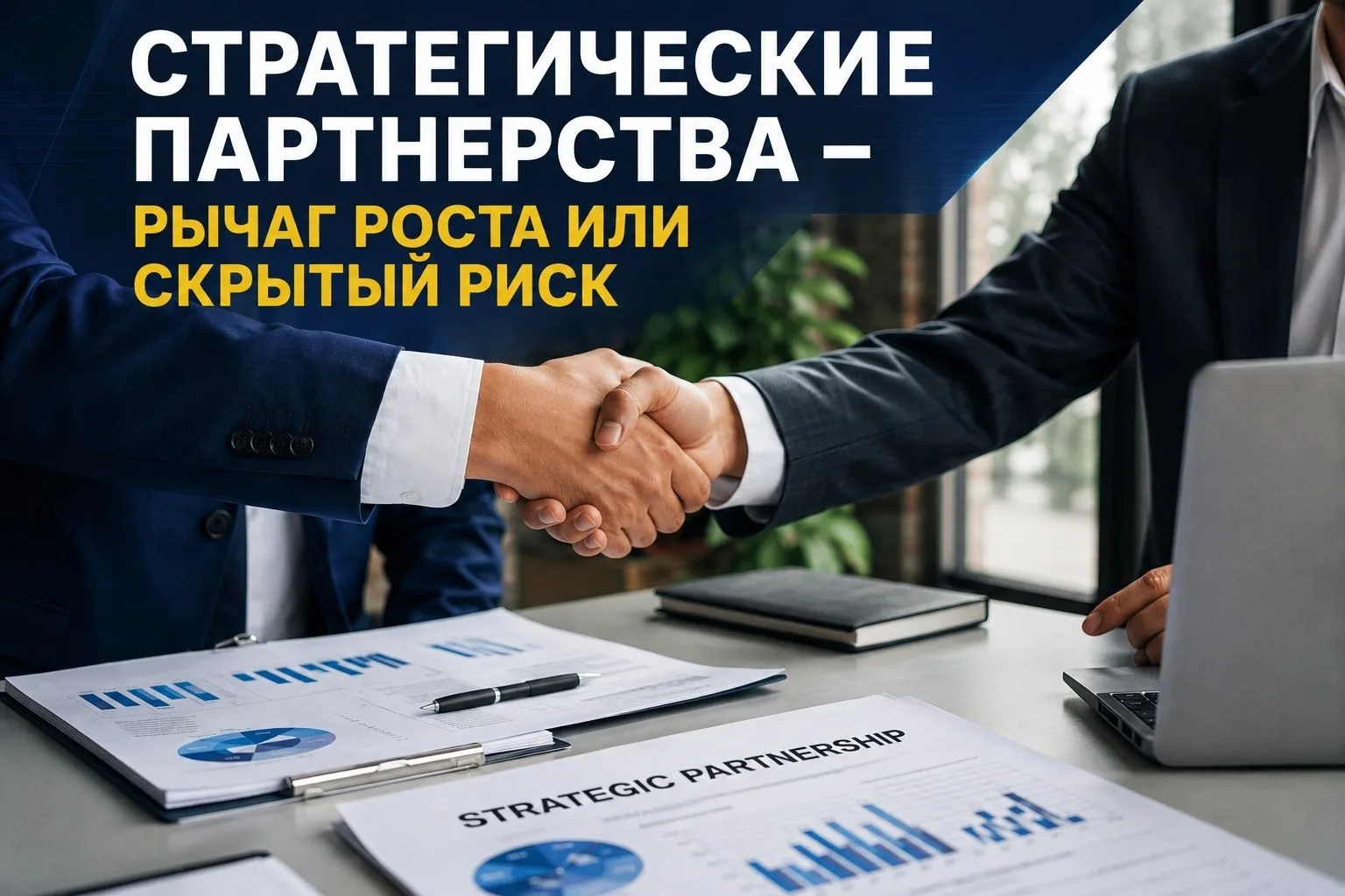 Стратегические партнерства - рычаг роста или скрытый риск 🤝⚖️