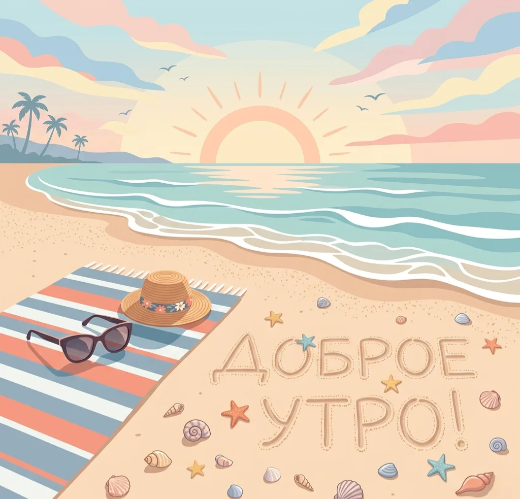 ☀️ Доброе утро, Ямал! ☀️

🔥 Пусть неделя расстелится как пляжное полотенце — мягко, беззаботно и с 