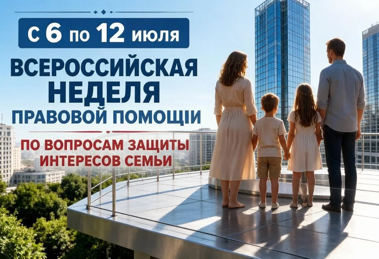 📌Всероссийская неделя правовой помощи — 2026: забота о семье — наше общее дело!  
Дорогие родители 