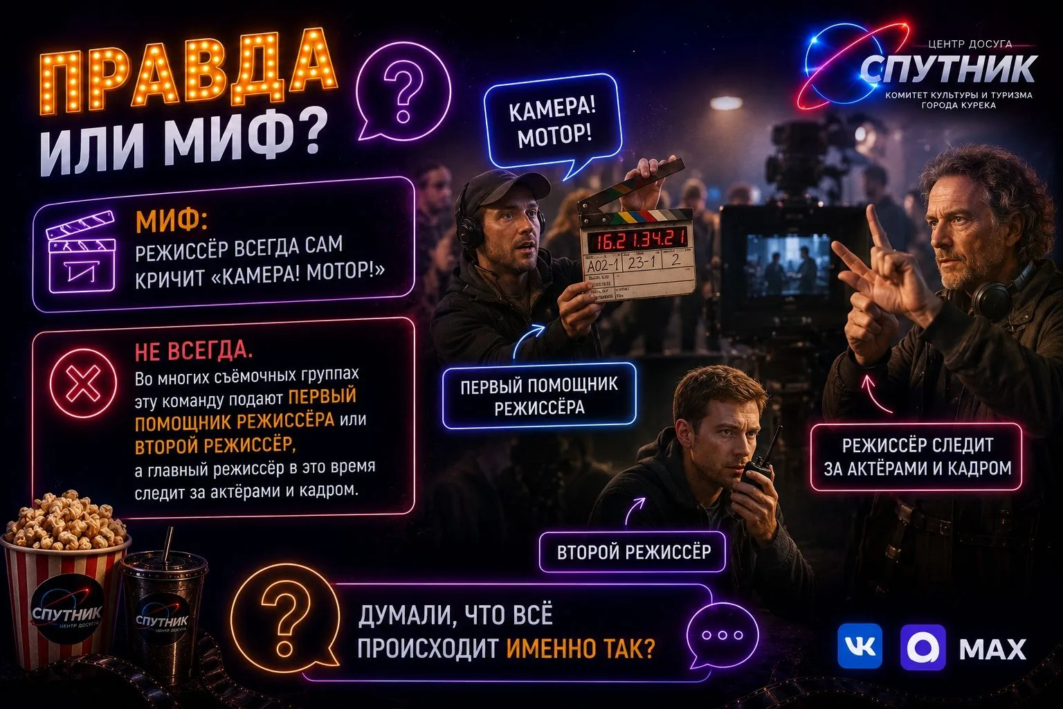 🎬 ПРАВДА ИЛИ МИФ?