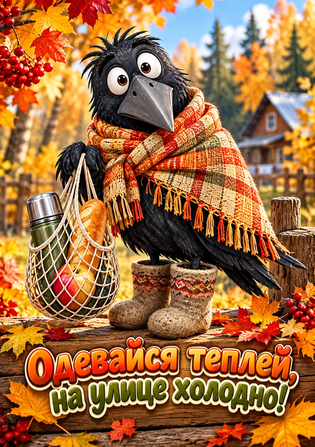 🐝 Одевайся теплей...! 🍒