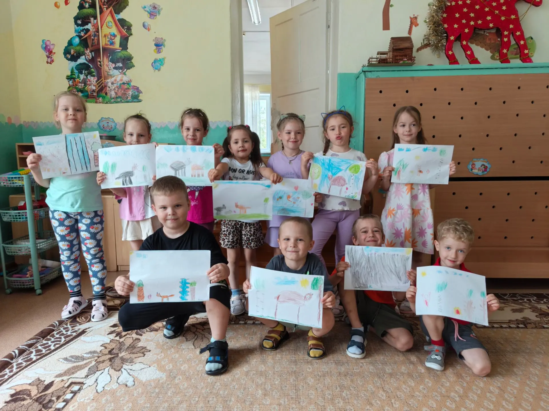 Неделя «Красноярье — мой родной край» в старшей группе «Радуга» подошла к концу!