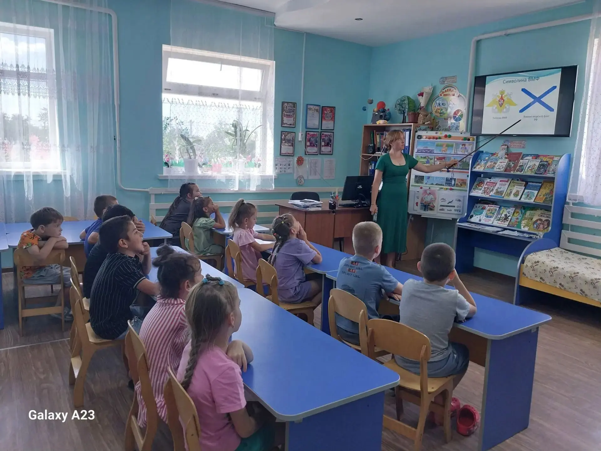 27.07.2026г.
   В старшей разновозрастной группе "Почемучки"
Прошло тематическое занятия: «День Воен