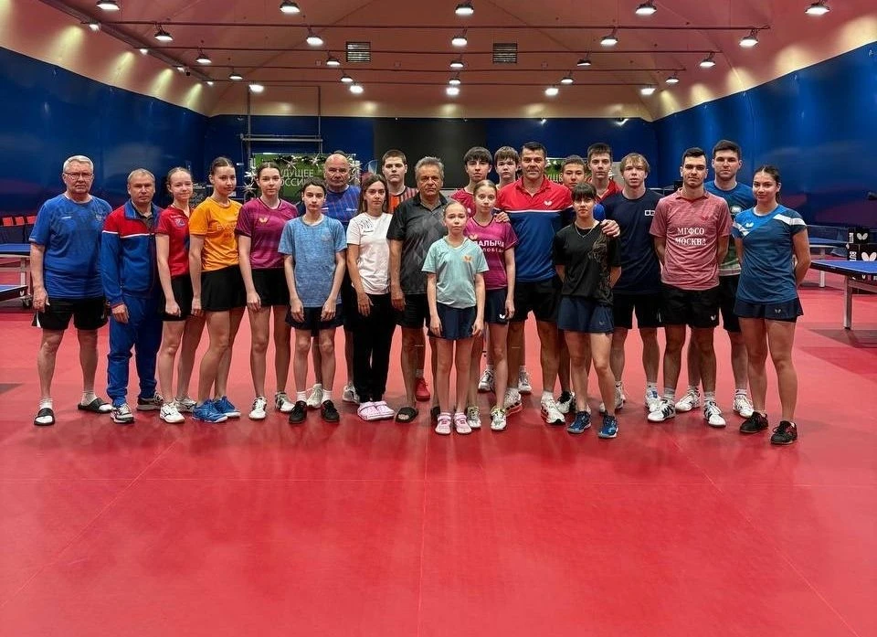 🏓 На базе «Юг Спорт» завершился тренировочный сбор кадетской сборной России (до 16 лет) по настольн
