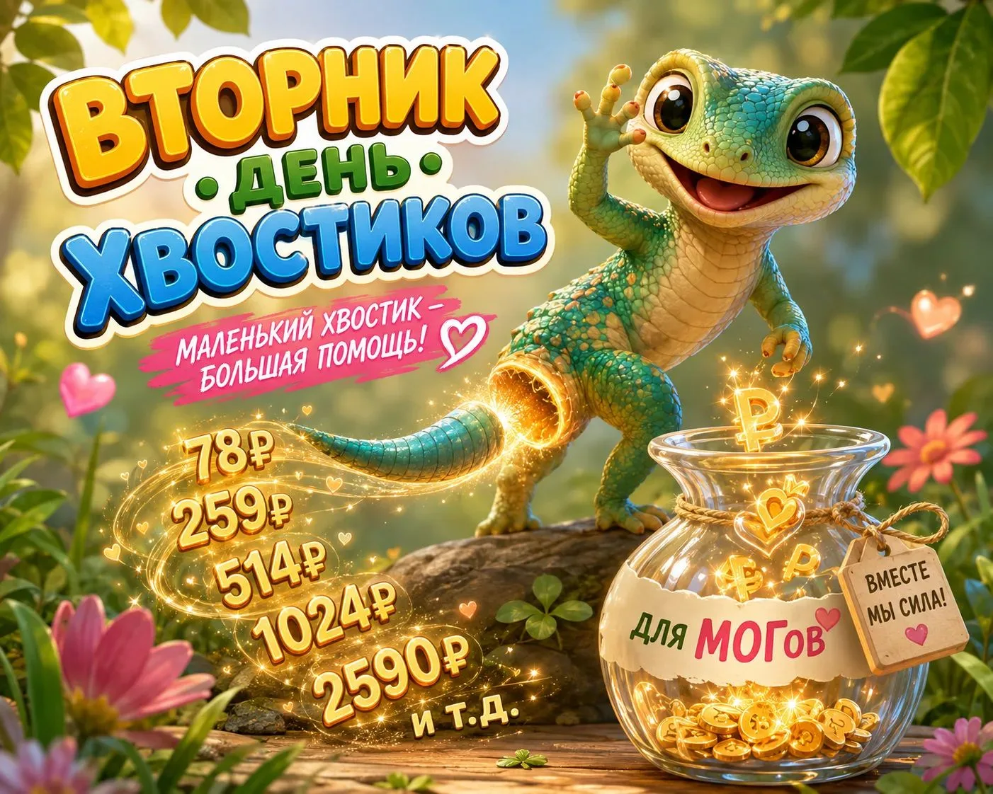 Вторник по традиции день хвостиков у нас ❤❤❤