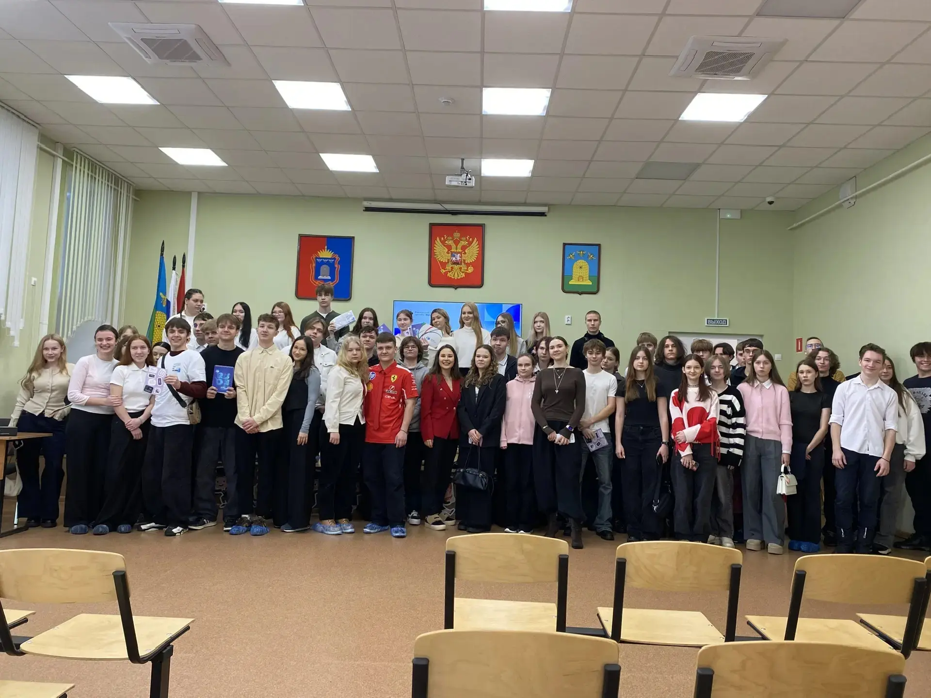 📌 Сегодня состоялась  профориентационная встреча для обучающихся старших классов с представителями Р