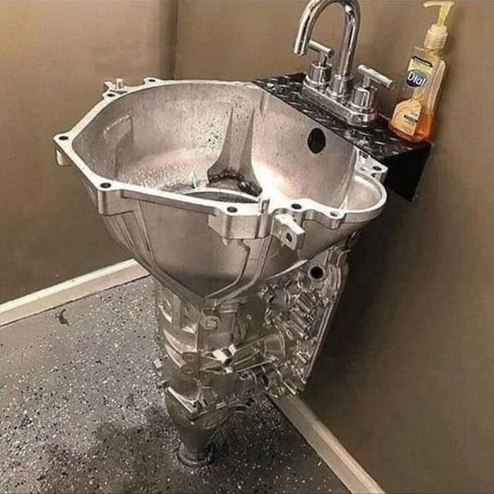 Умывальник в стиле техно - это круто💯👍